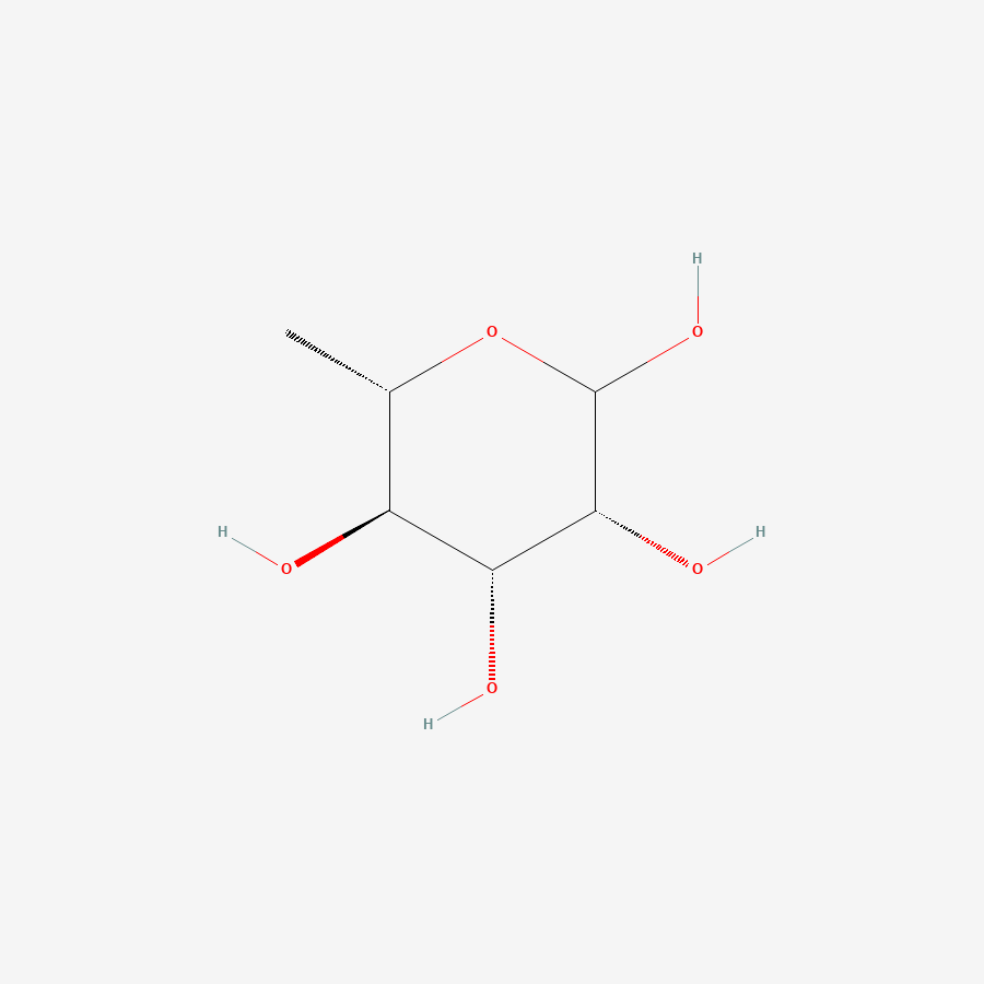 Rhamnose · molecular structure reference