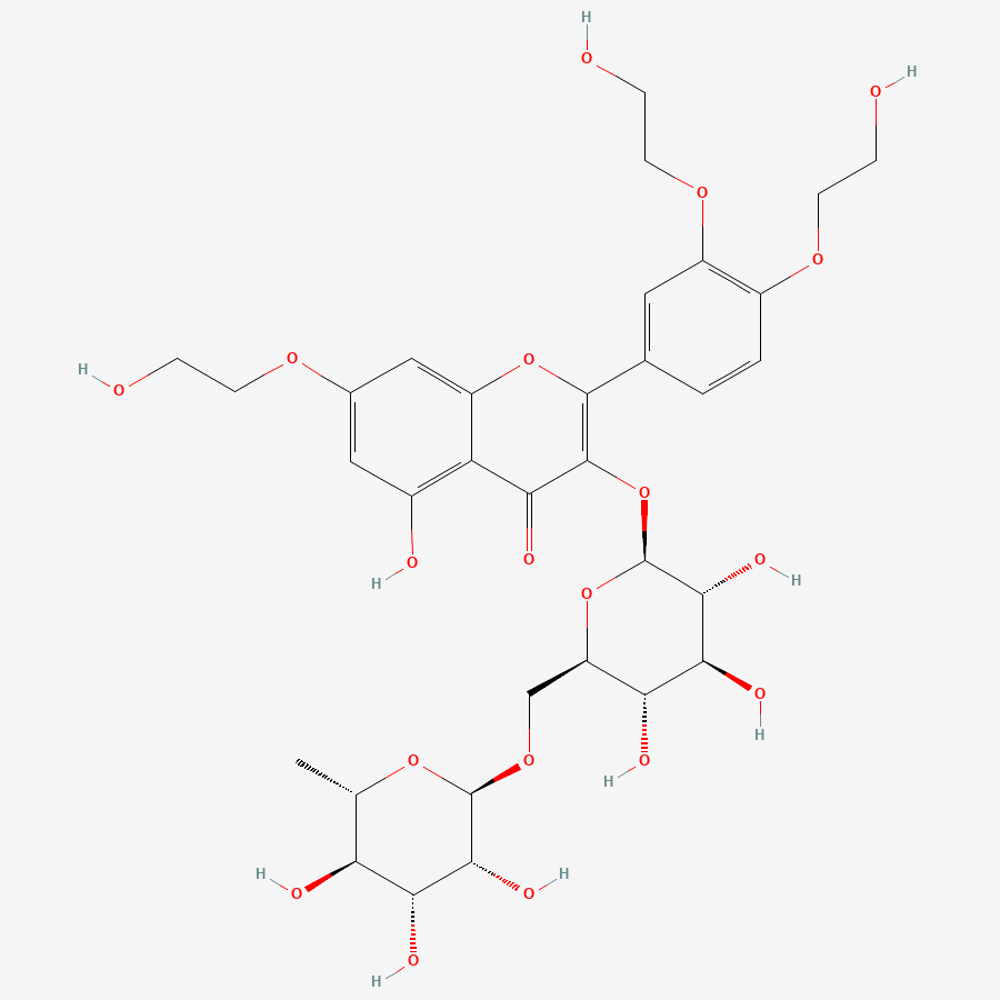 Troxerutin · molecular structure reference